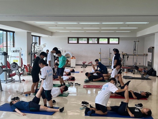 夏合宿　トレーニング
